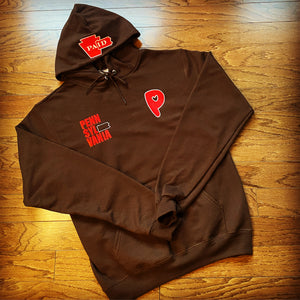 PAid | CHOCOLATE CHERRY  Love PA Embroidery Hoodie