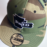 PAid Camo New Era 9 Fifty Snapback