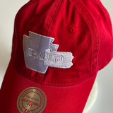 PAid Red / White Mitchell and Ness Adjustable